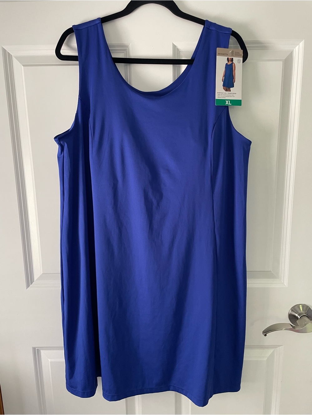 Mondetta Sleeveless Midi Sport Dress in Royal Blue